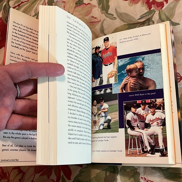 The Only Way I Know Cal Ripken Jr Hardcover Baseball Orioles + Baseball Card NEW - Picture 9 of 12